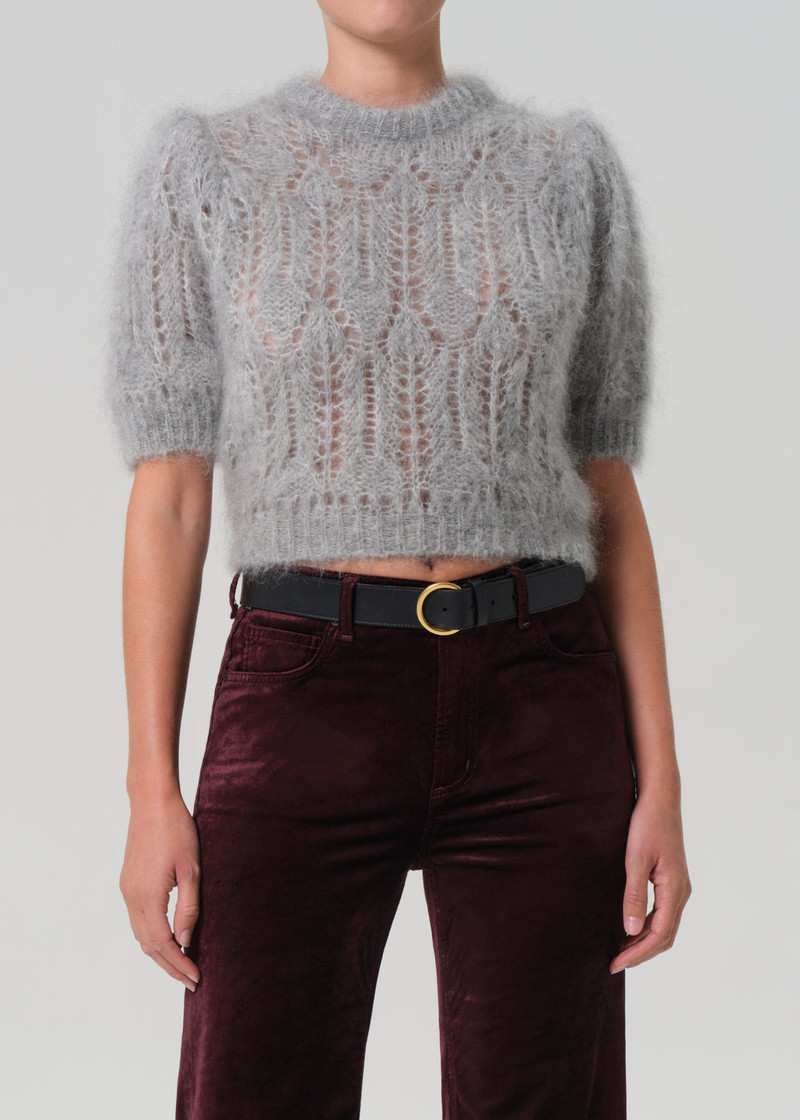 Citizens of Humanity Odette Puff Sleeve Sweater
In Heather Grey outlook