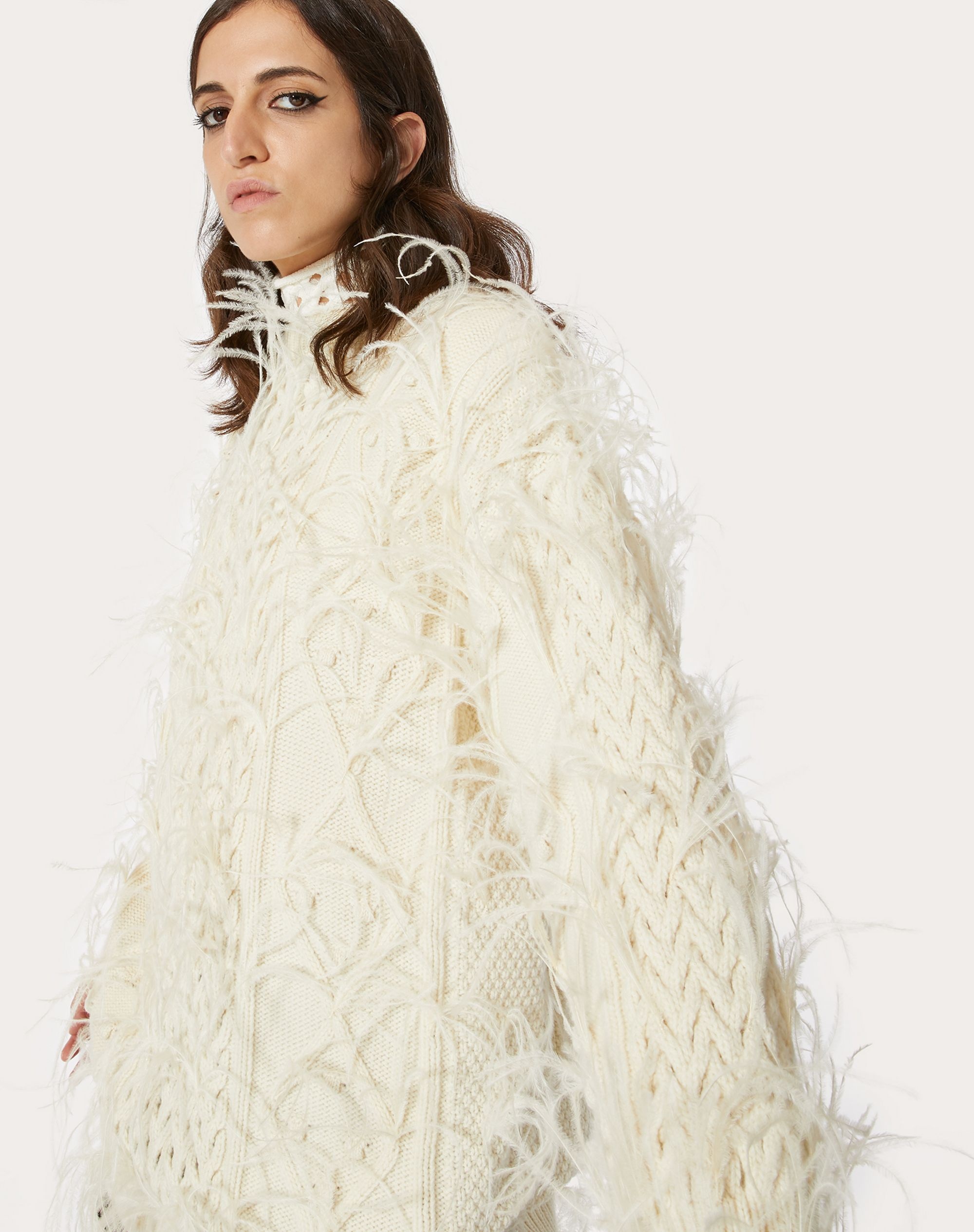 EMBROIDERED WOOL SWEATER - 5