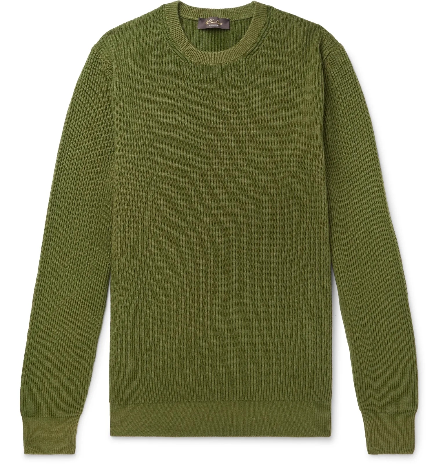 Ribbed Cashmere Sweater - 19