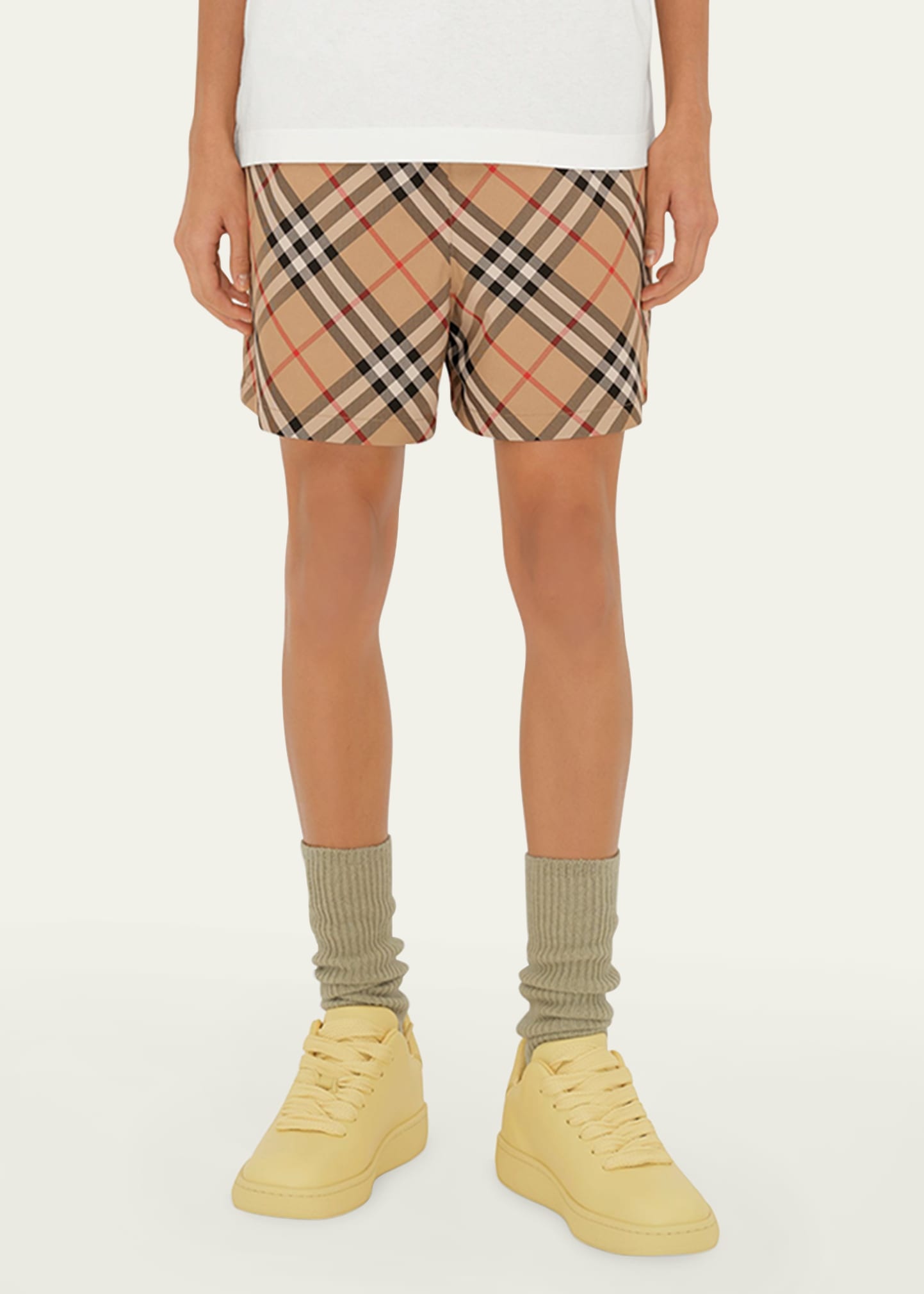 Check EKD Drawstring Pull-On Shorts - 2