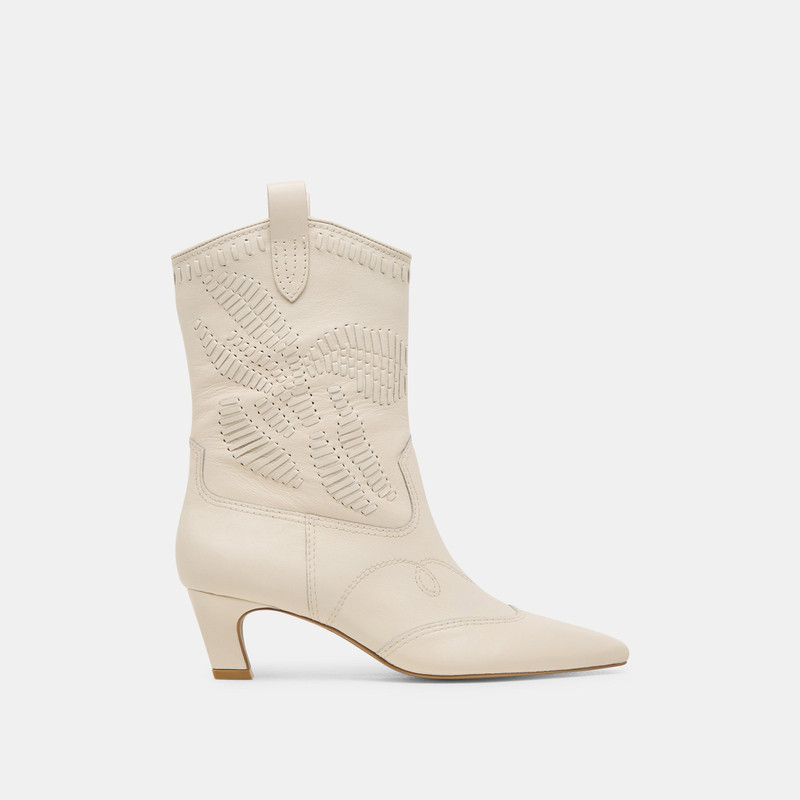 TAVLA BOOTS OFF WHITE LEATHER 1