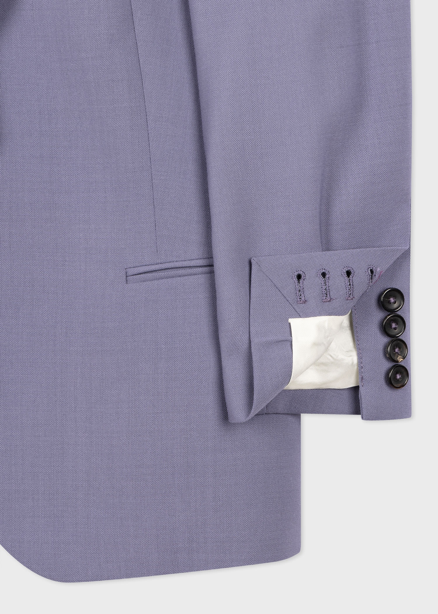Wool Hopsack Blazer - 2