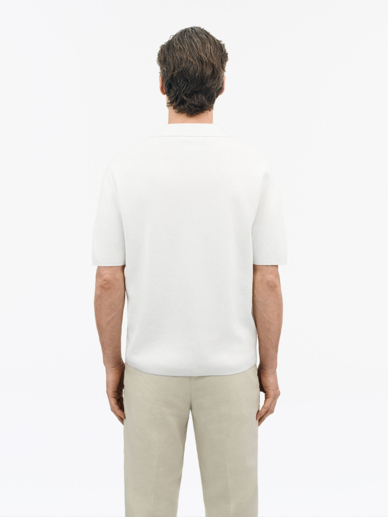 Maelon Knitted Linen Polo 4