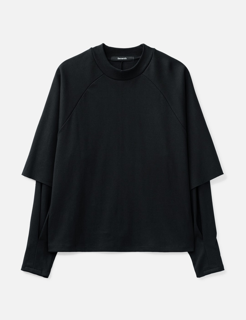 RAGLAN LAYERED LONG SLEEVE T-SHIRT 1