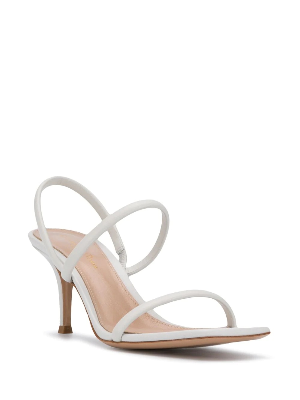 square toe slingback sandals - 2