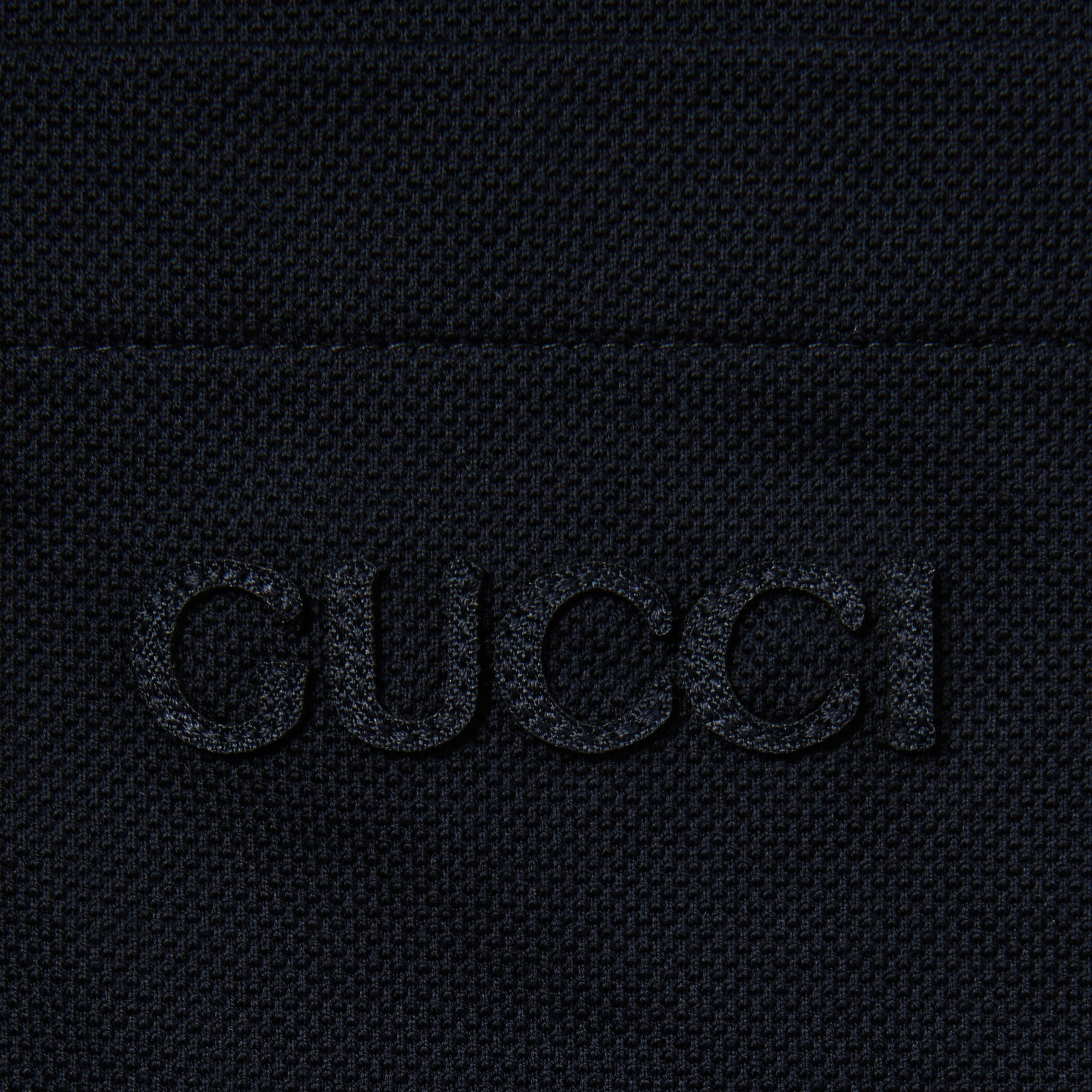Embroidered stretch cotton polo shirt - 7