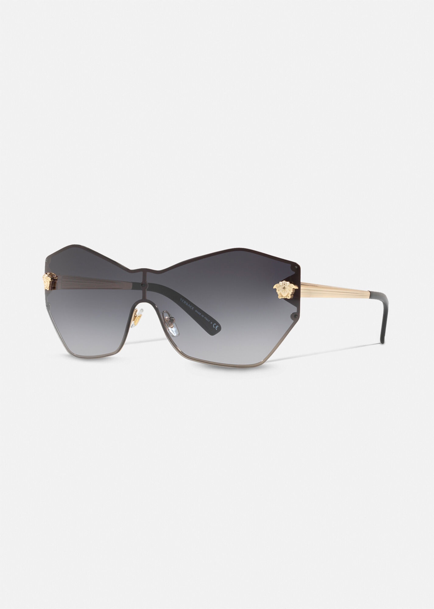 Glam Medusa Shield Sunglasses - 1