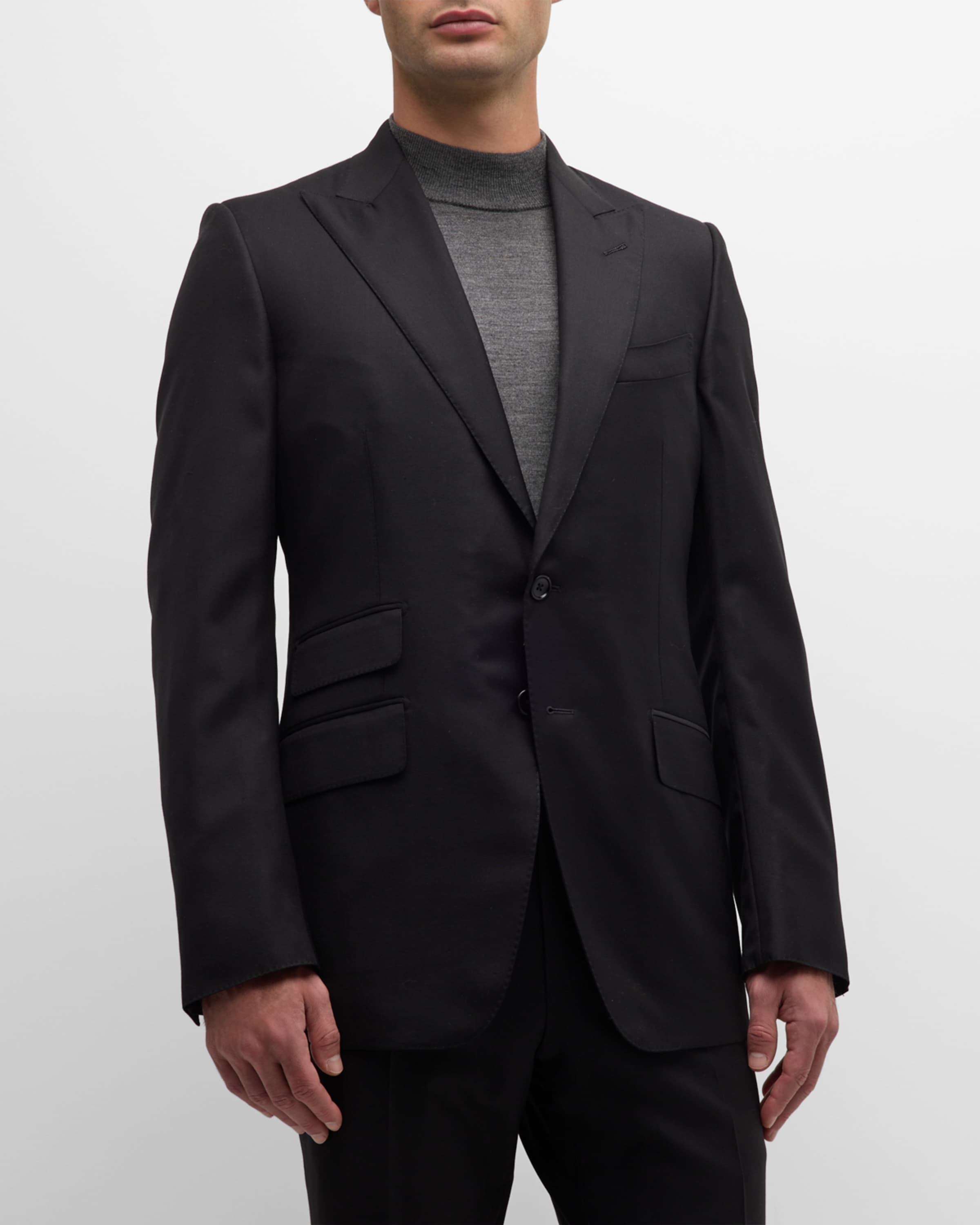 Men's Wool-Silk Master Twill Suit - 3
