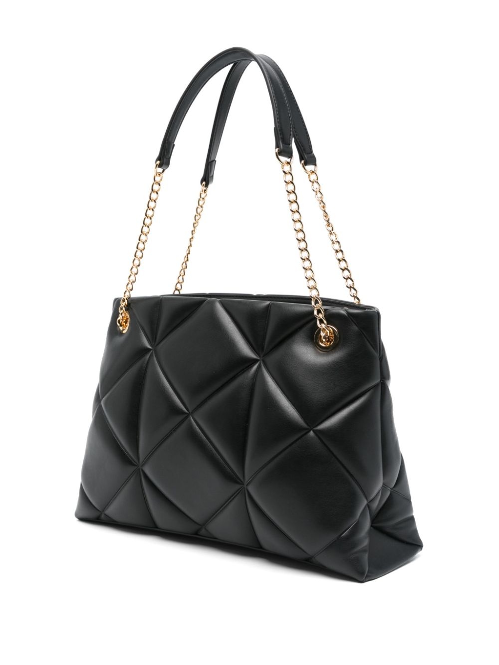 logo-plaque shoulder bag - 3