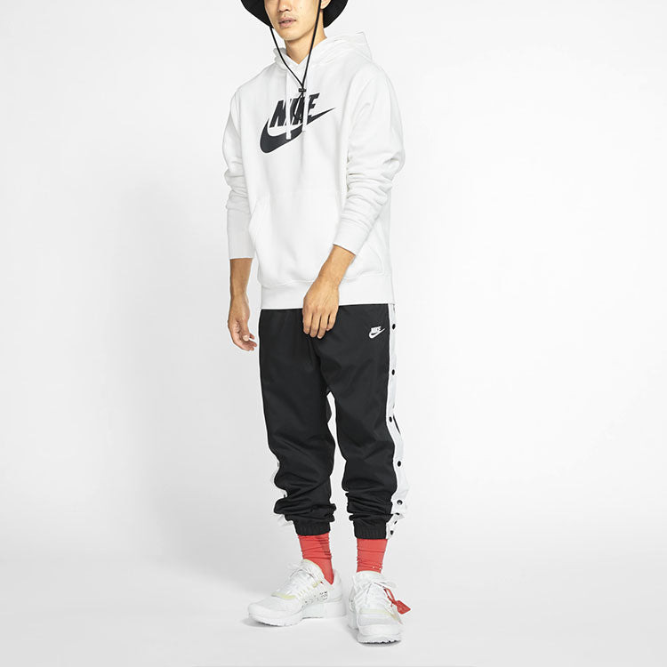 Men's Nike Club Fleece Printing White BV2974-100 - 3