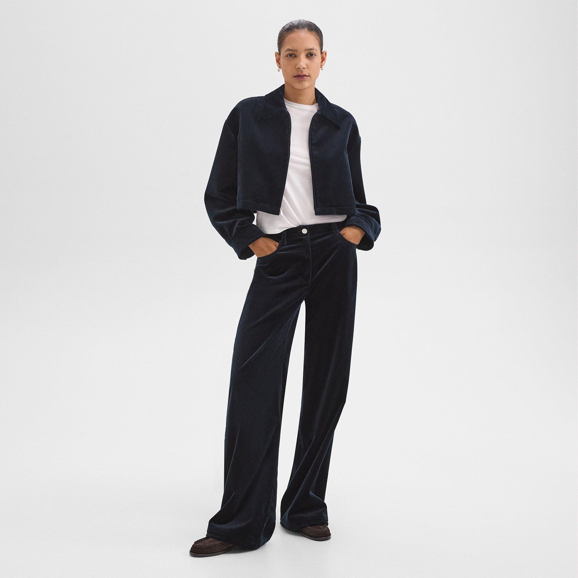 A-Line Jacket in Velvet - 6