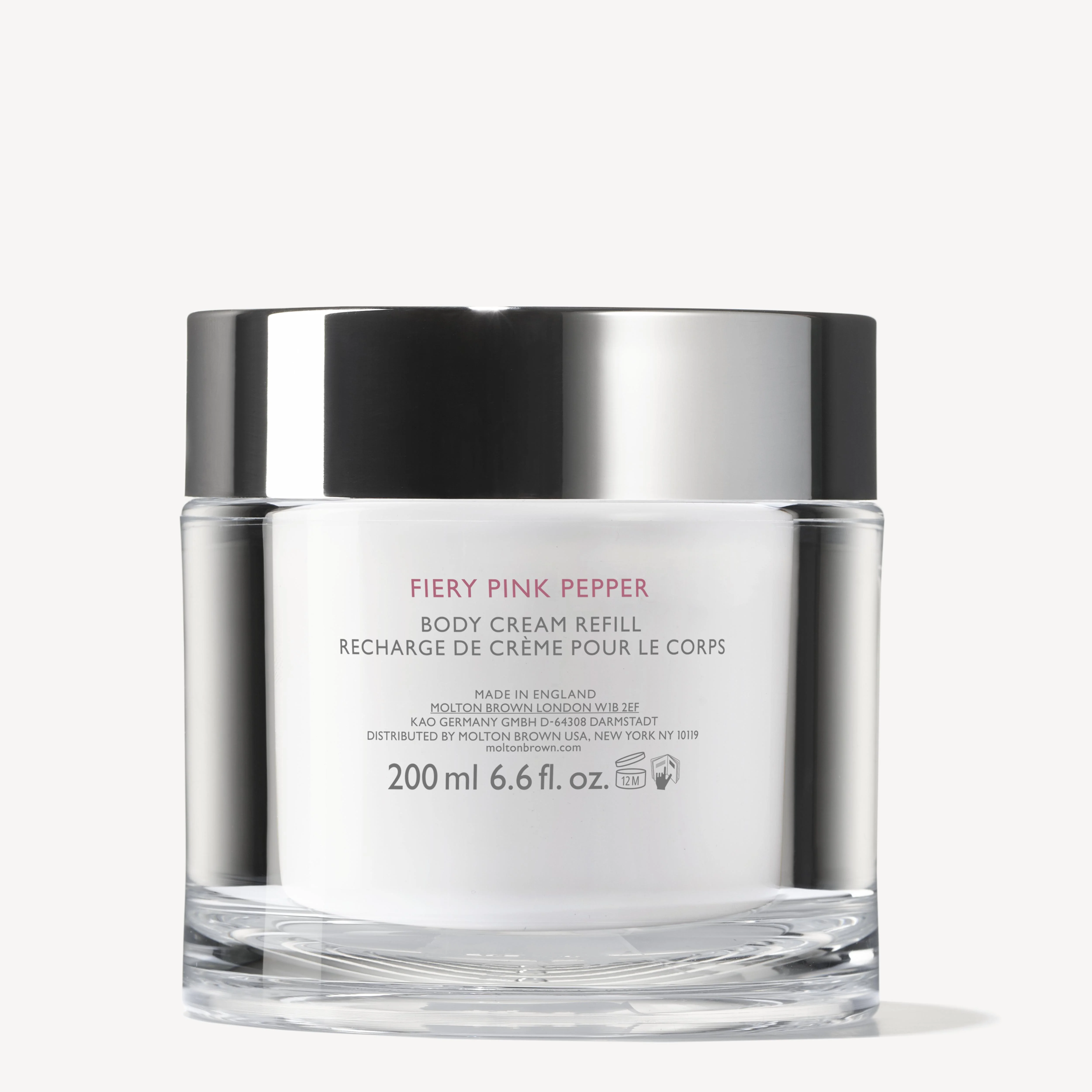 Fiery Pink Pepper Refillable Body Cream 6.6fl. oz. - 1