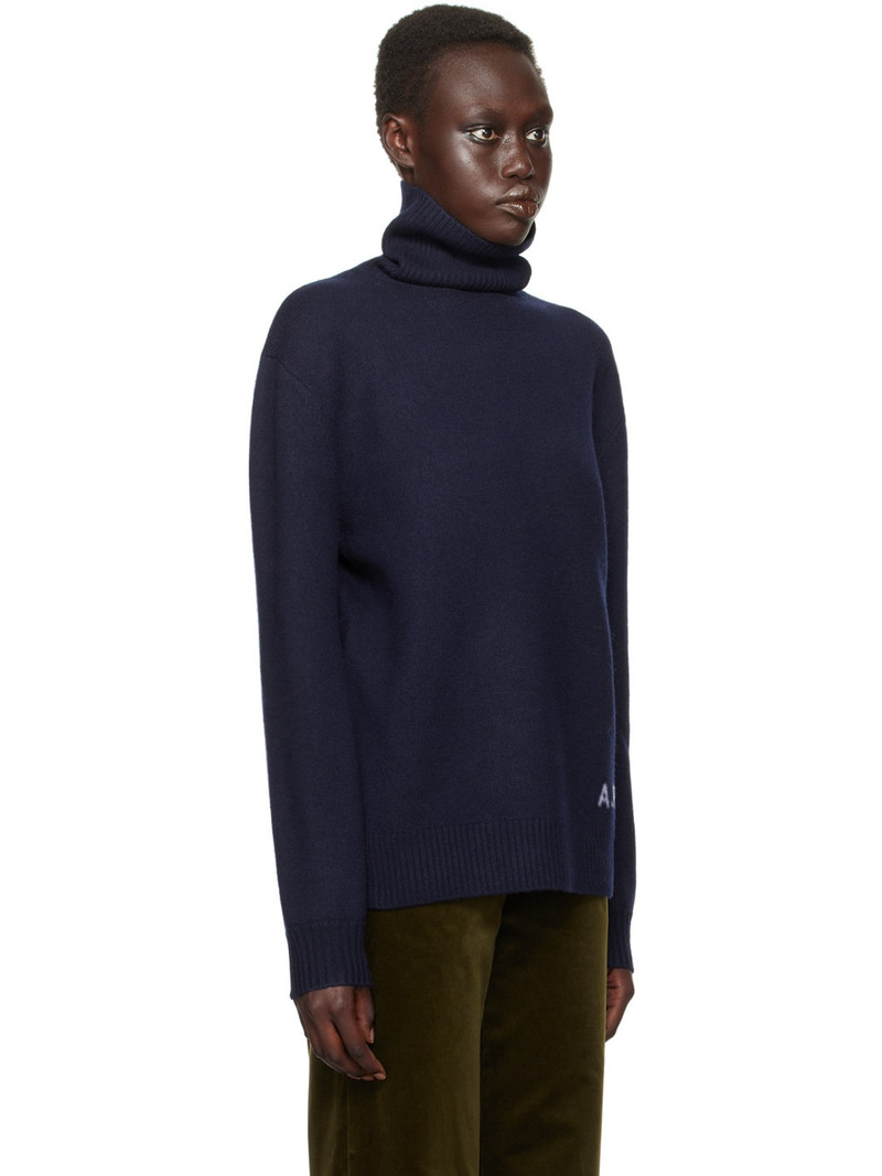 Navy Walter Turtleneck 2