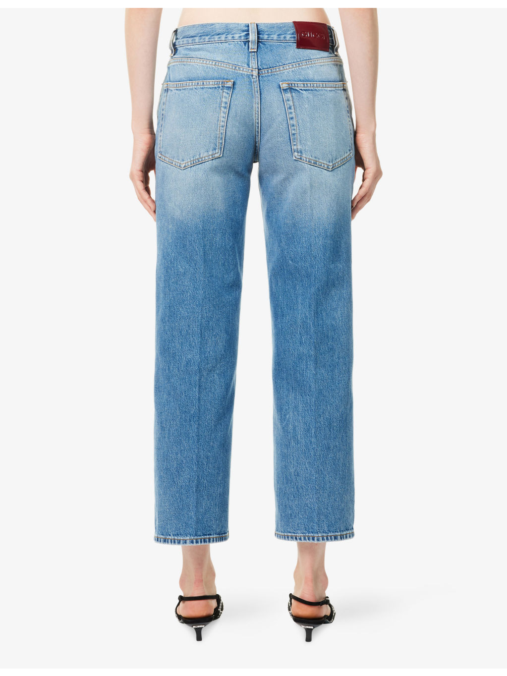 Ballerina Straight-Leg Denim Jeans - 4