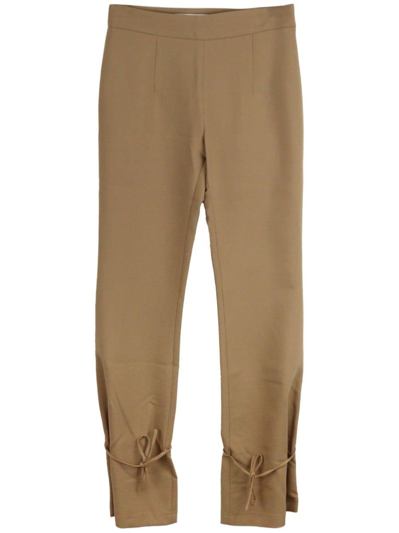 tied-hem trousers 1