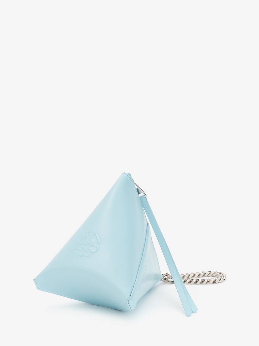 The Curve Pouch in Pale Blue - 2