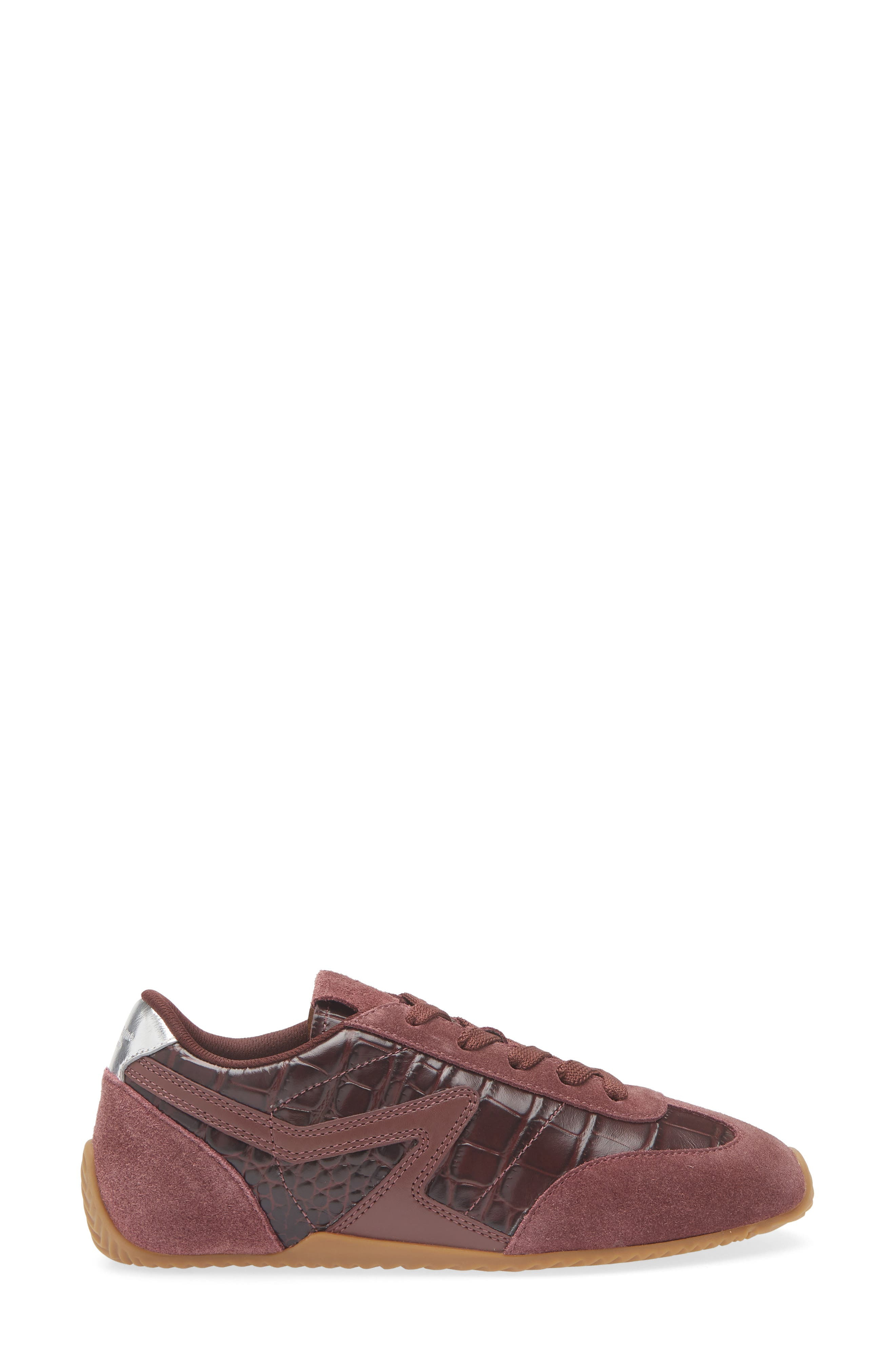 rag & bone Retro Runner Slim Ultra Sneaker in Burgundy at Nordstrom - 3