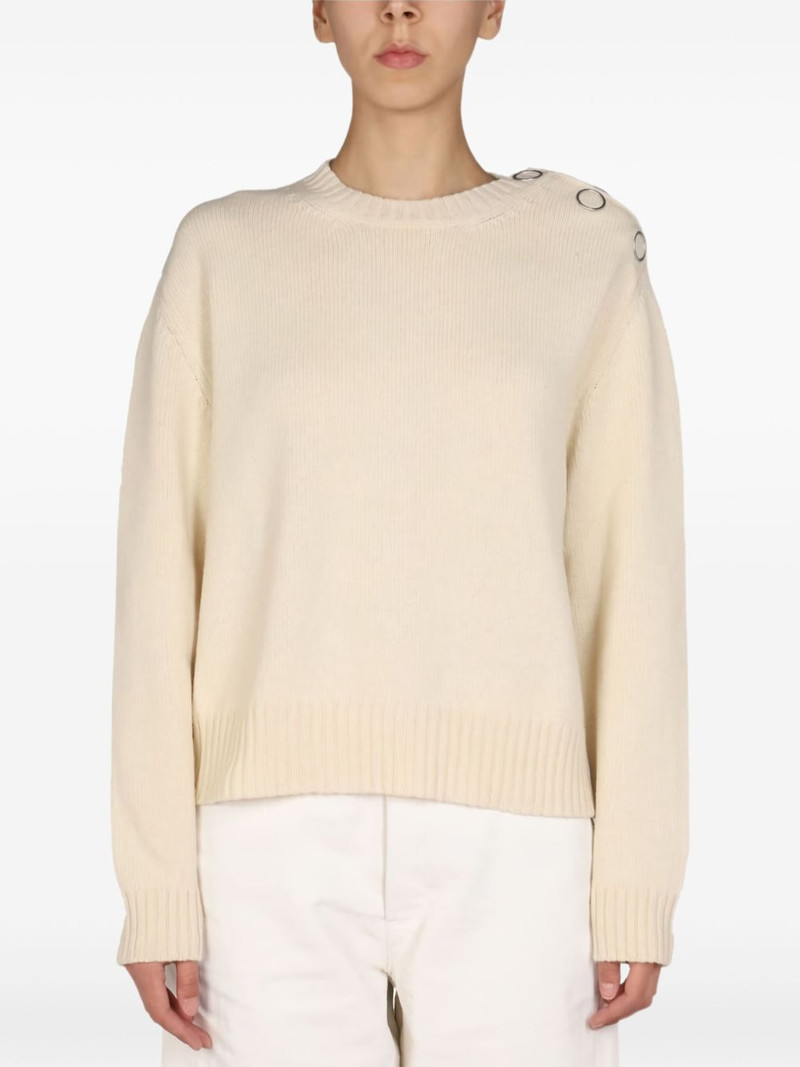 button-detail sweater 1