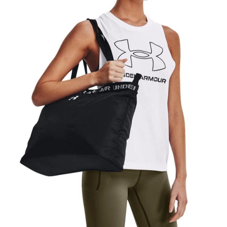 (WMNS) Under Armour Favorite Tote Bag 'Black' 1369214-001 - 3