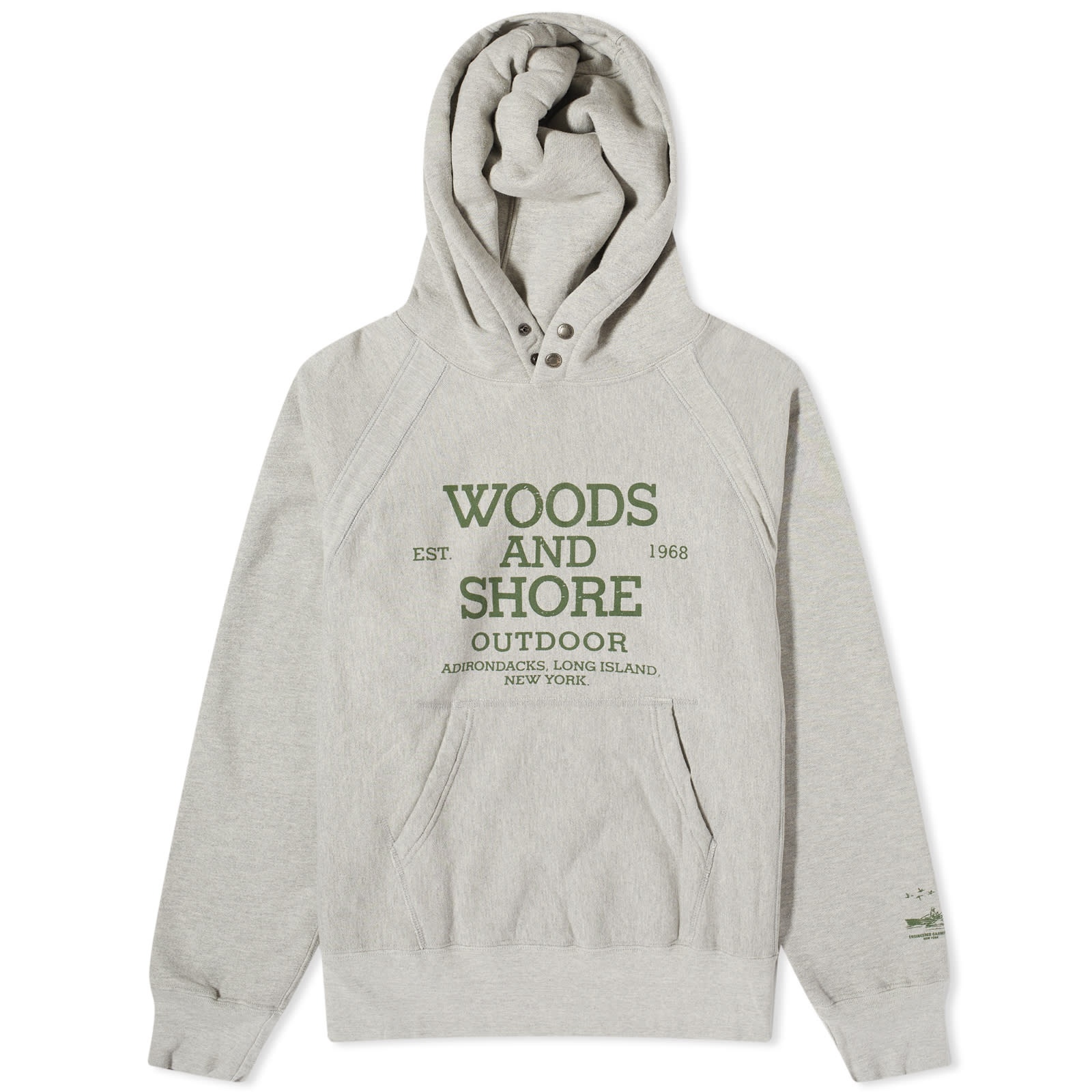 Engineered Garments Raglan Woods Hoodie - 1