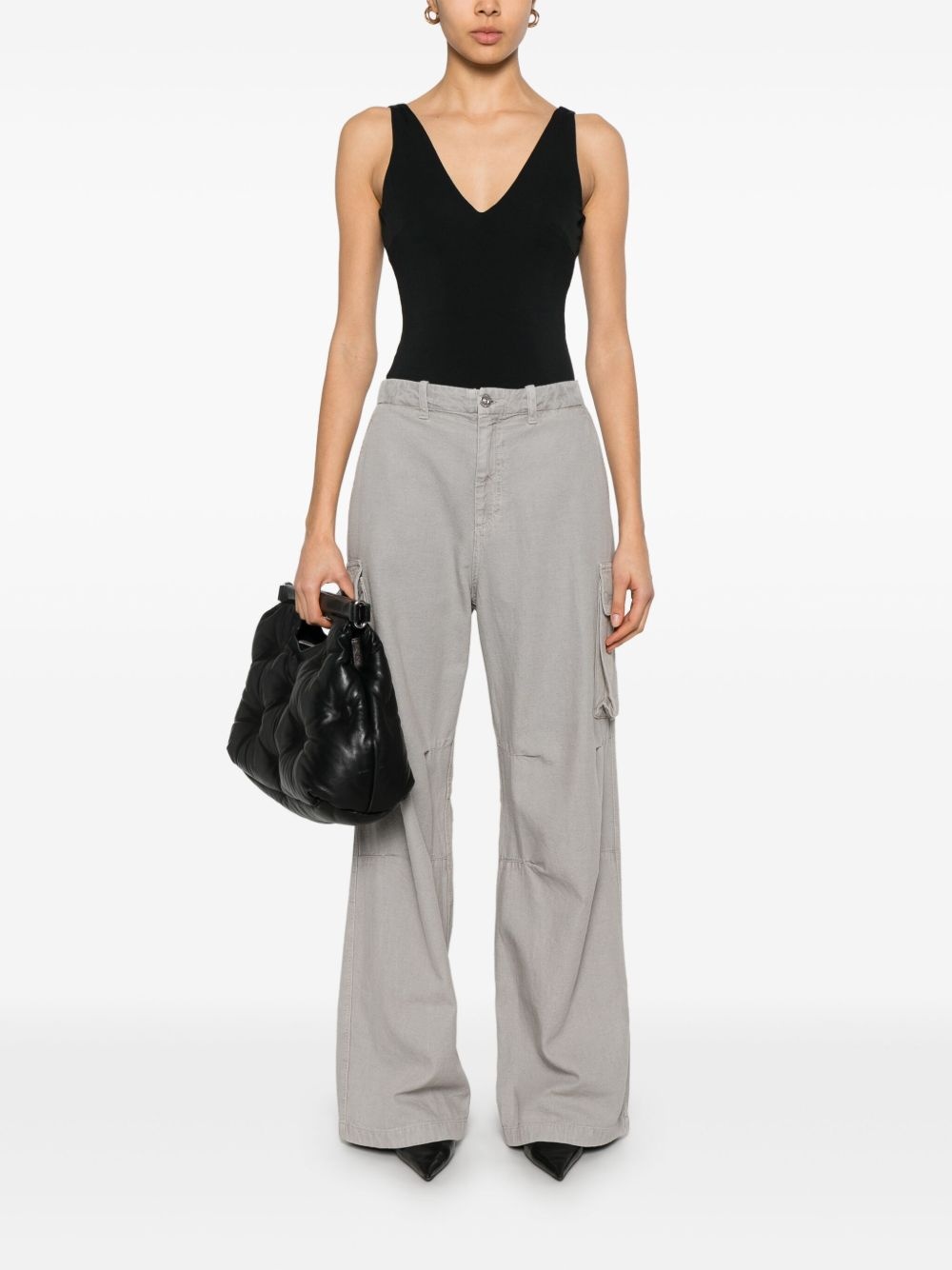 V-neck bodysuit - 2