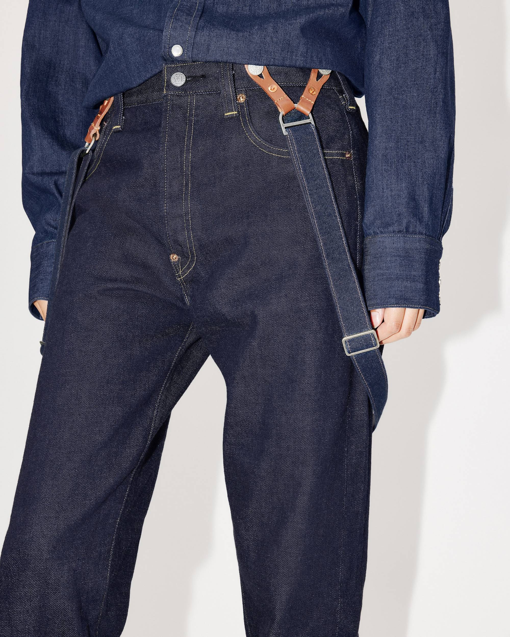 KENZO x LEVI'S® 501® 1933 jeans with braces - 9