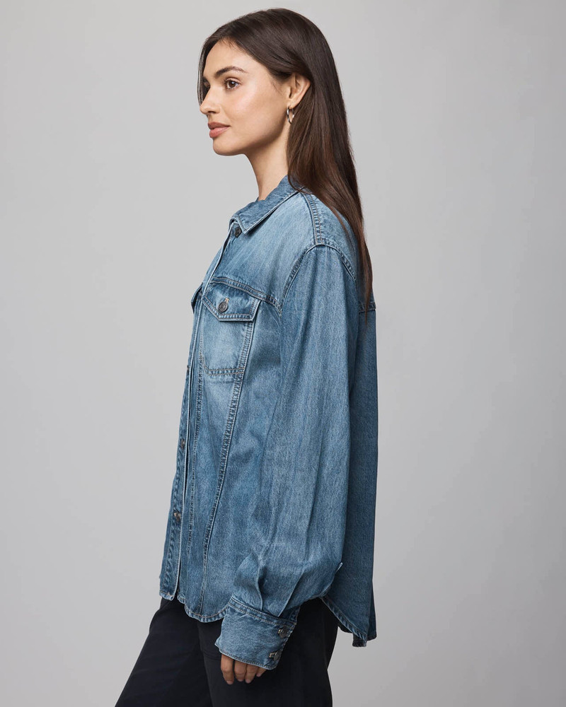 Lounge Denim Shacket 5