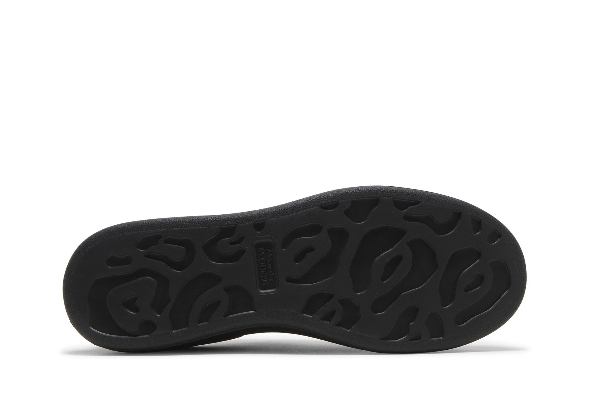 Alexander McQueen Oversized Sneaker 'Black Silver Holo' - 4
