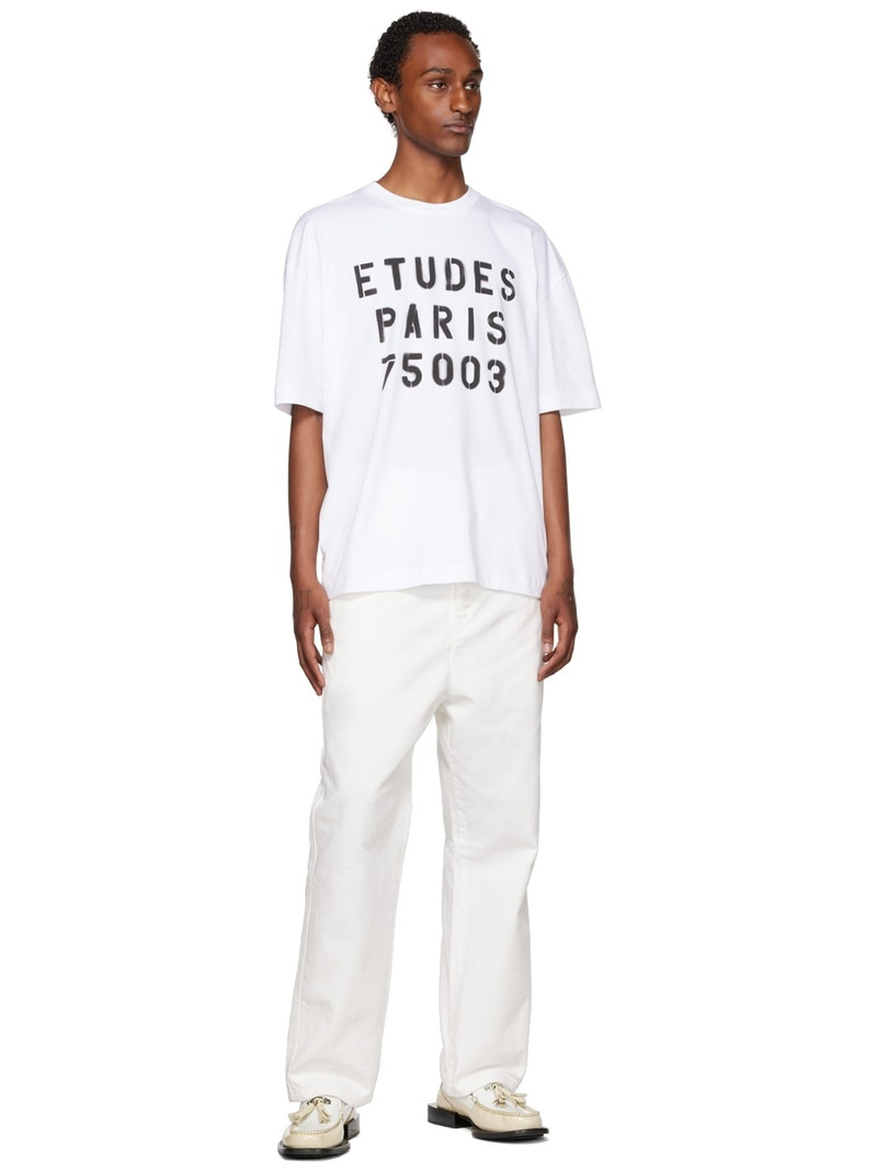 Étude White Spirit Stencil T-Shirt outlook