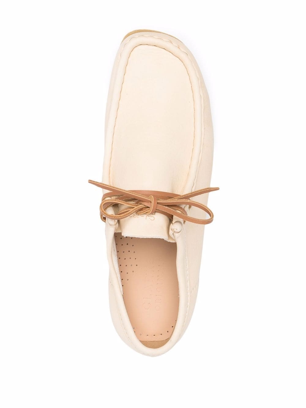 Wallabee lace-up leather boots - 4