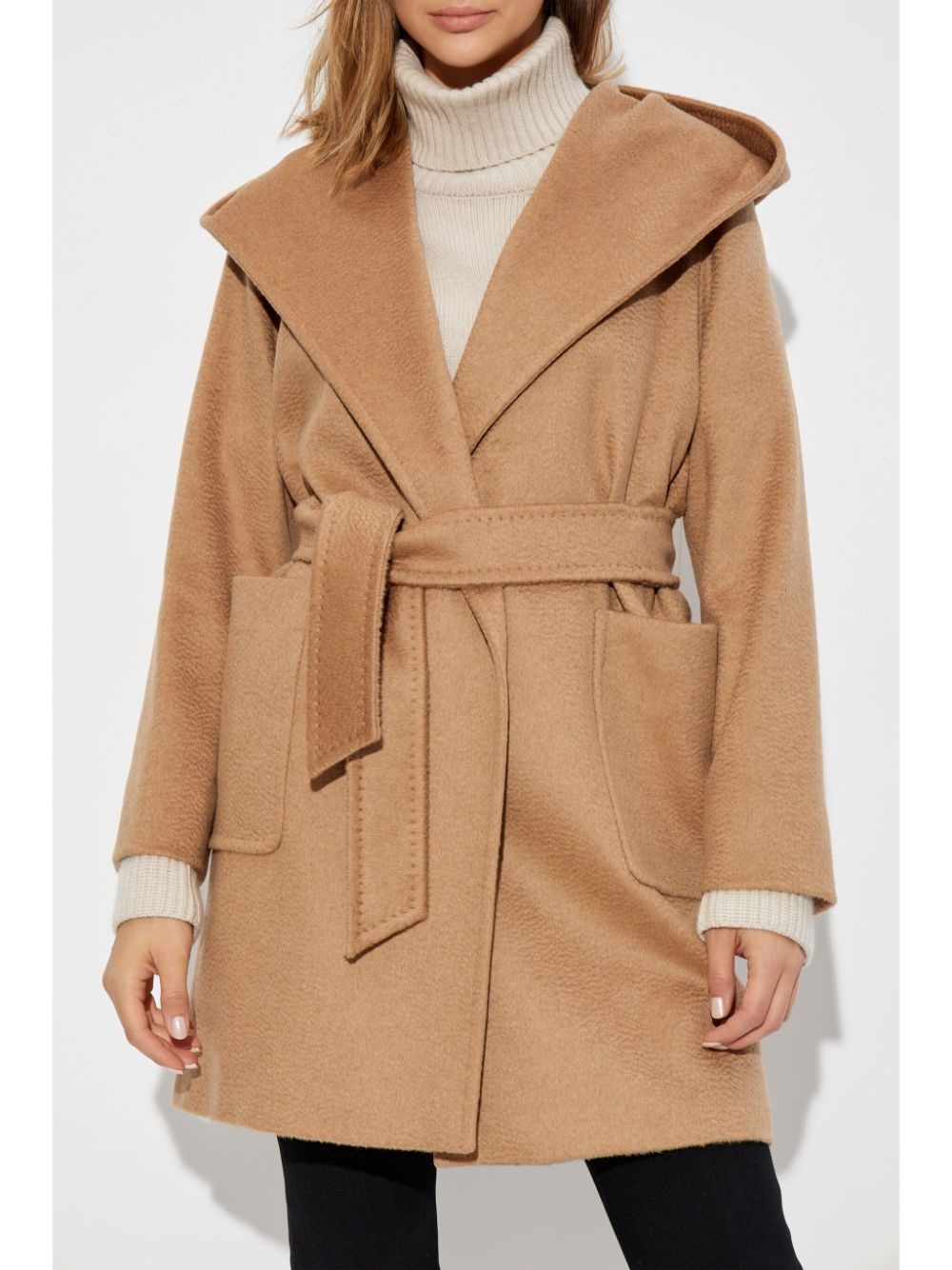 belted coat - 3