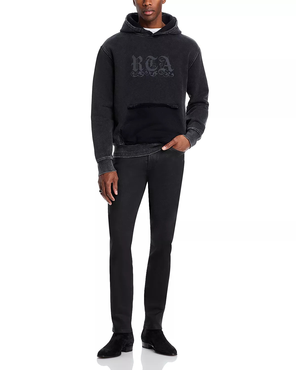 Relaxed Fit Jordan Black Purgatory Hoodie - 2