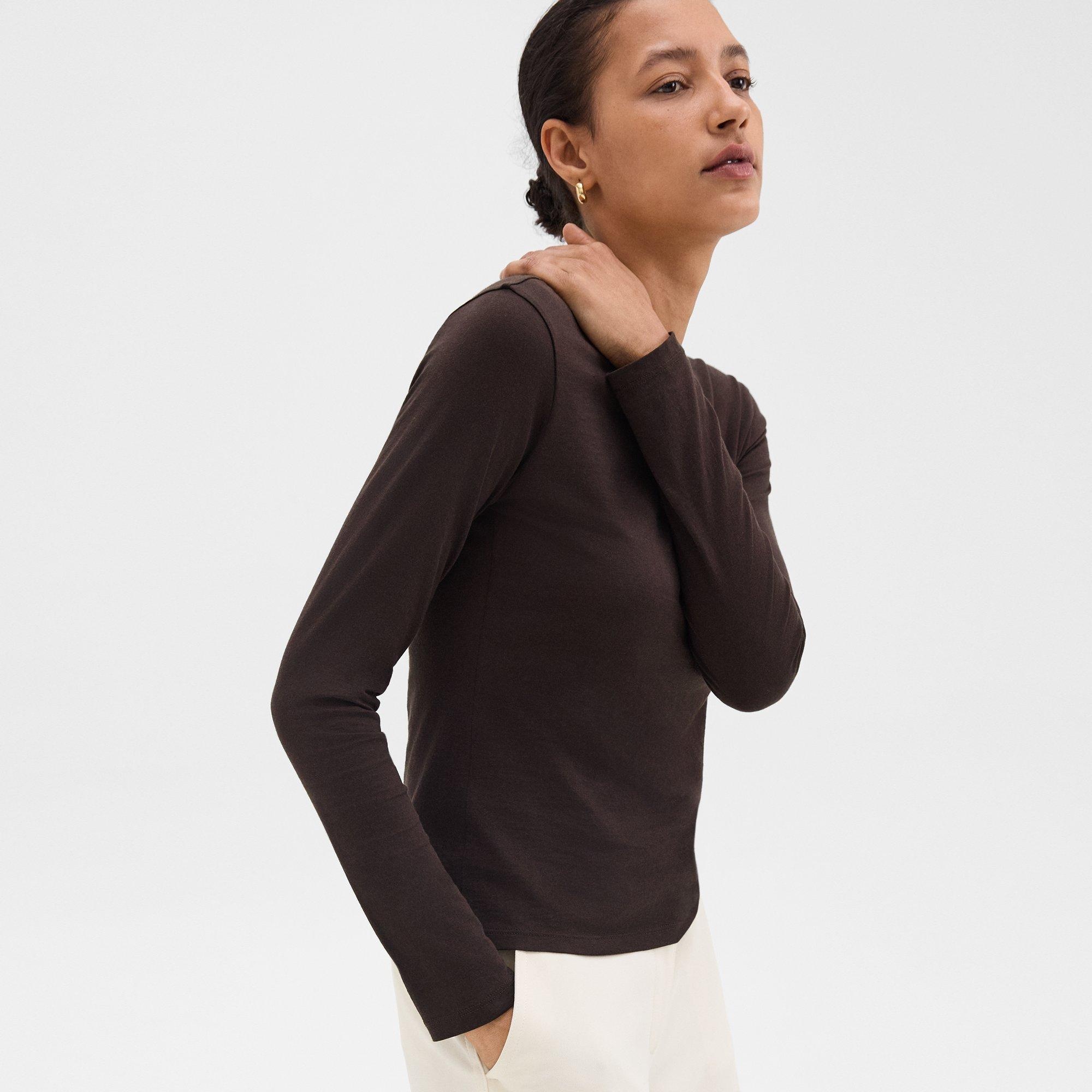 Tiny Long-Sleeve Tee in Organic Cotton - 5