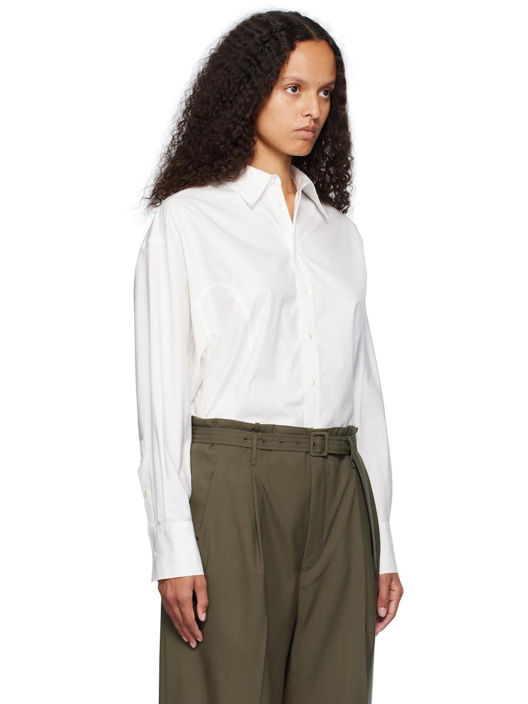 White High Count Finx Ox Shirt - 2