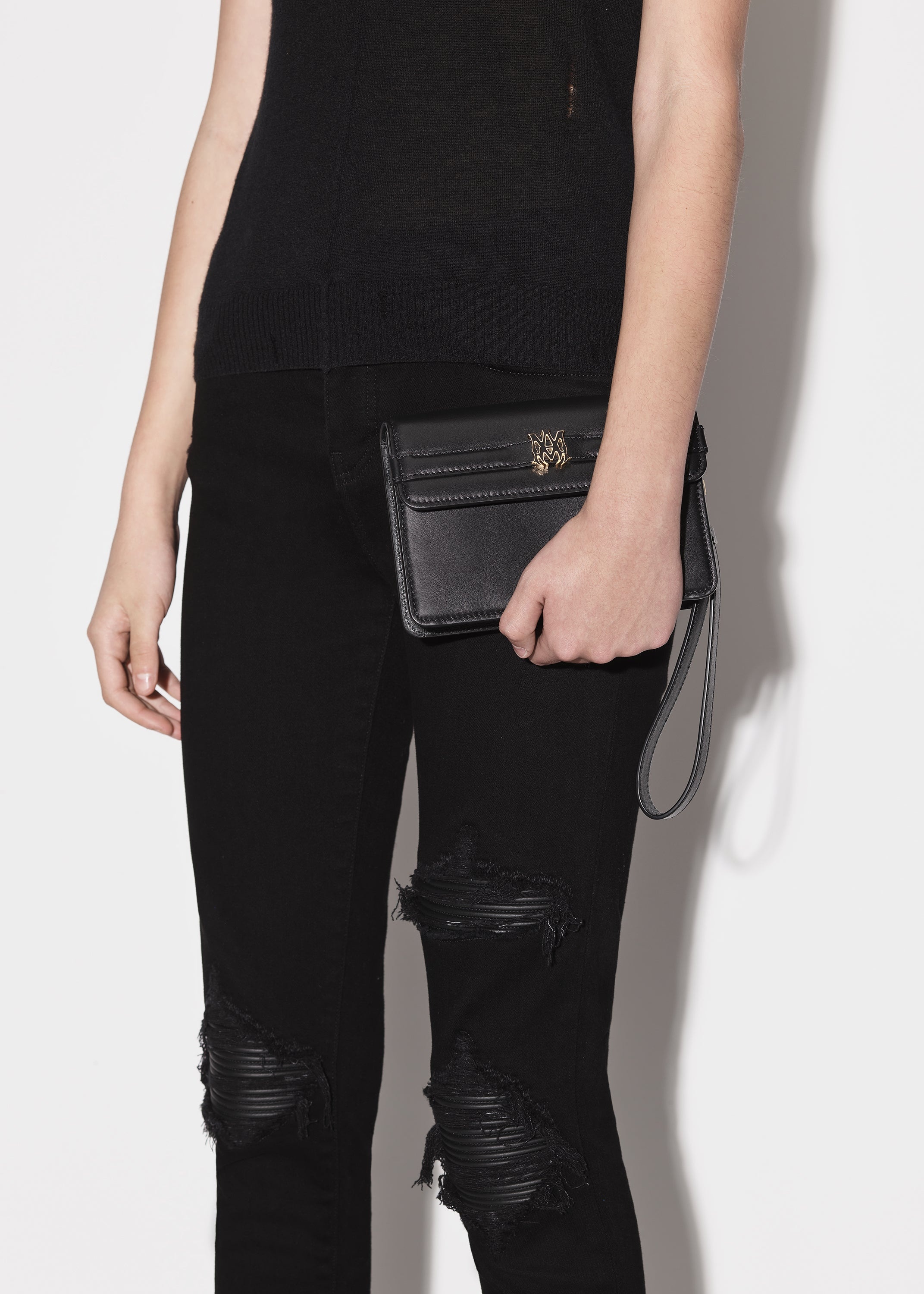 CALF "MA" SMALL CLUTCH 7