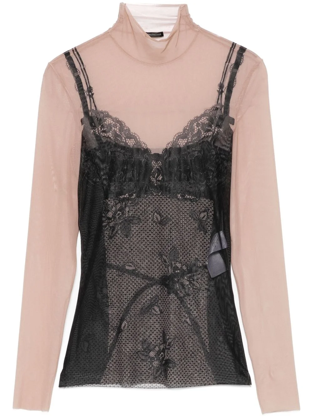 trompe-l'oeil Lingerie top - 1