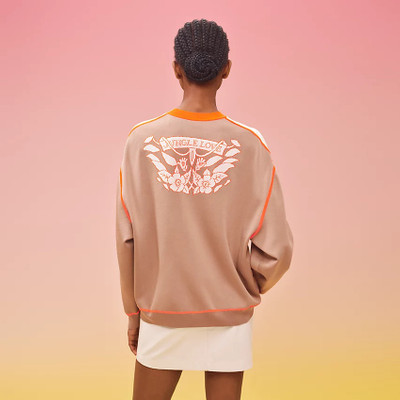 Hermès "Jungle Love Fluo" twillaine sweater outlook