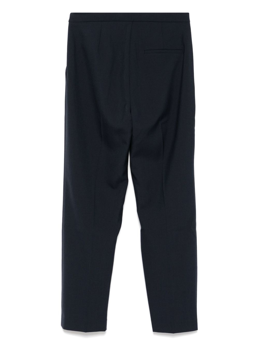 high-waisted slim cropped trousers - 2