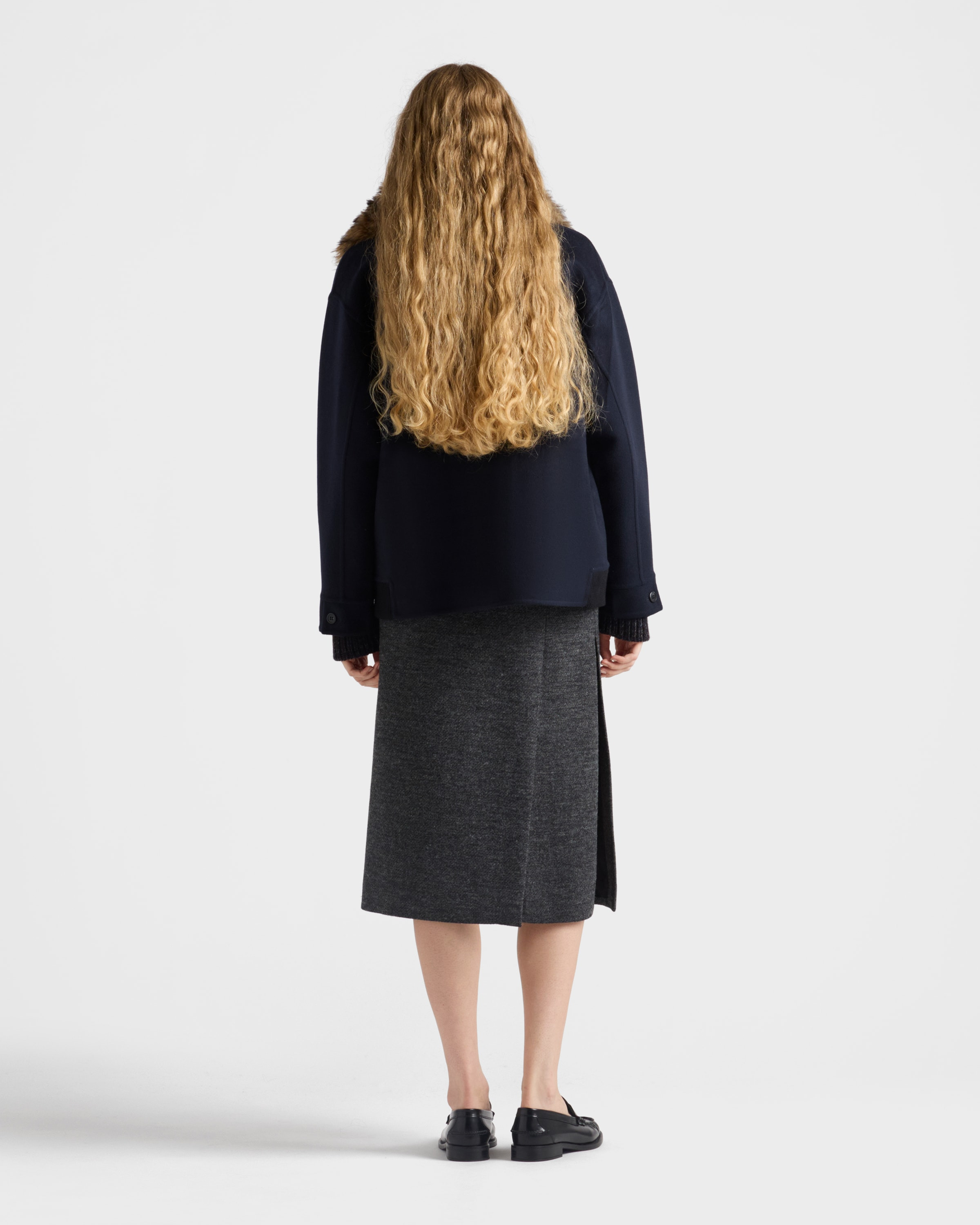 Double cashwool jacket - 5