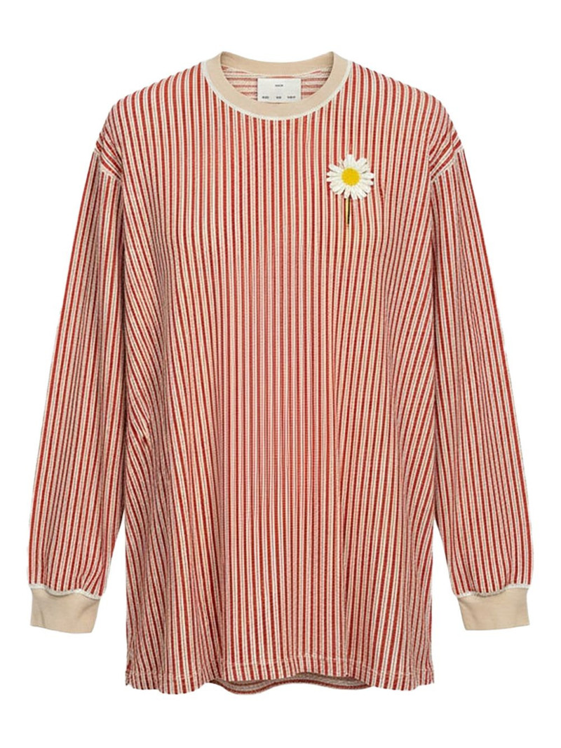 flower crew neck sweatshirt 1