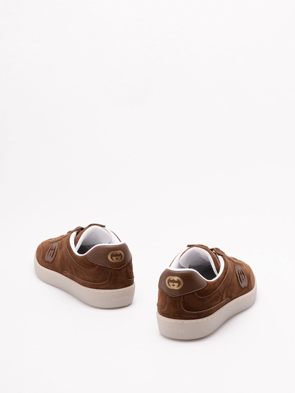 Gucci Men G75 Leather Sneakers - 3