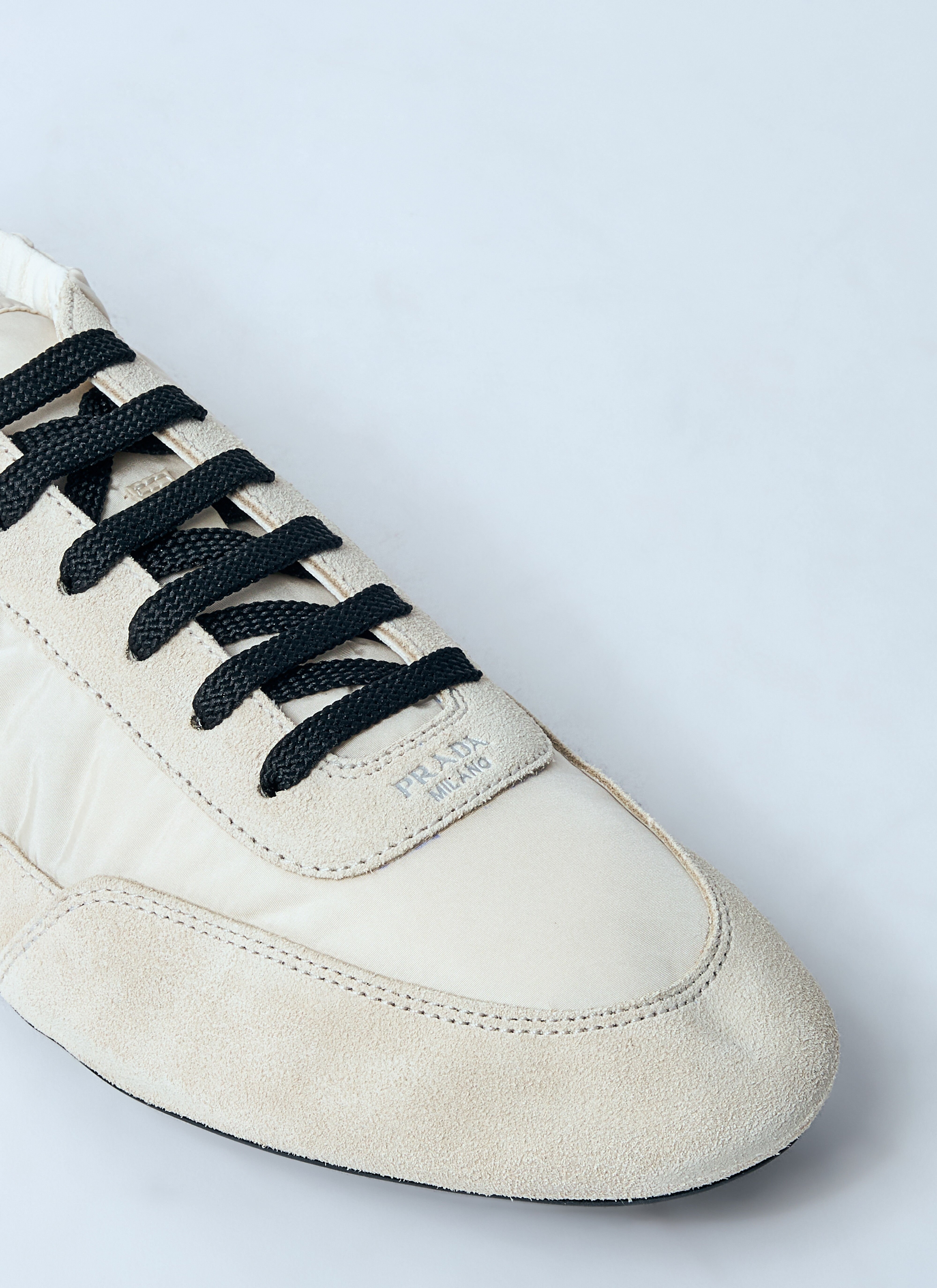 Collapse Re-Nylon And Suede Sneakers - 3