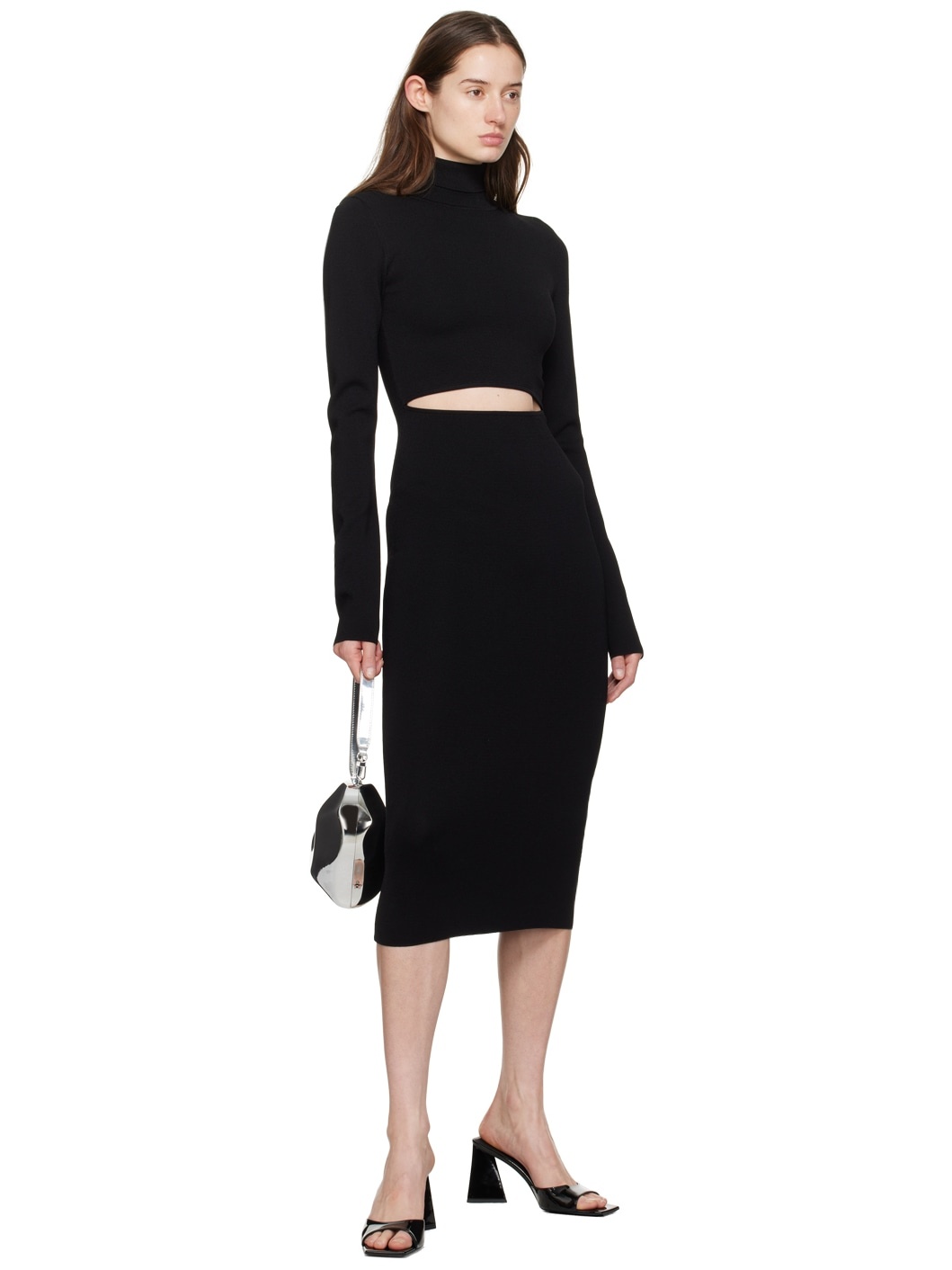 Black Suno Maxi Dress - 4