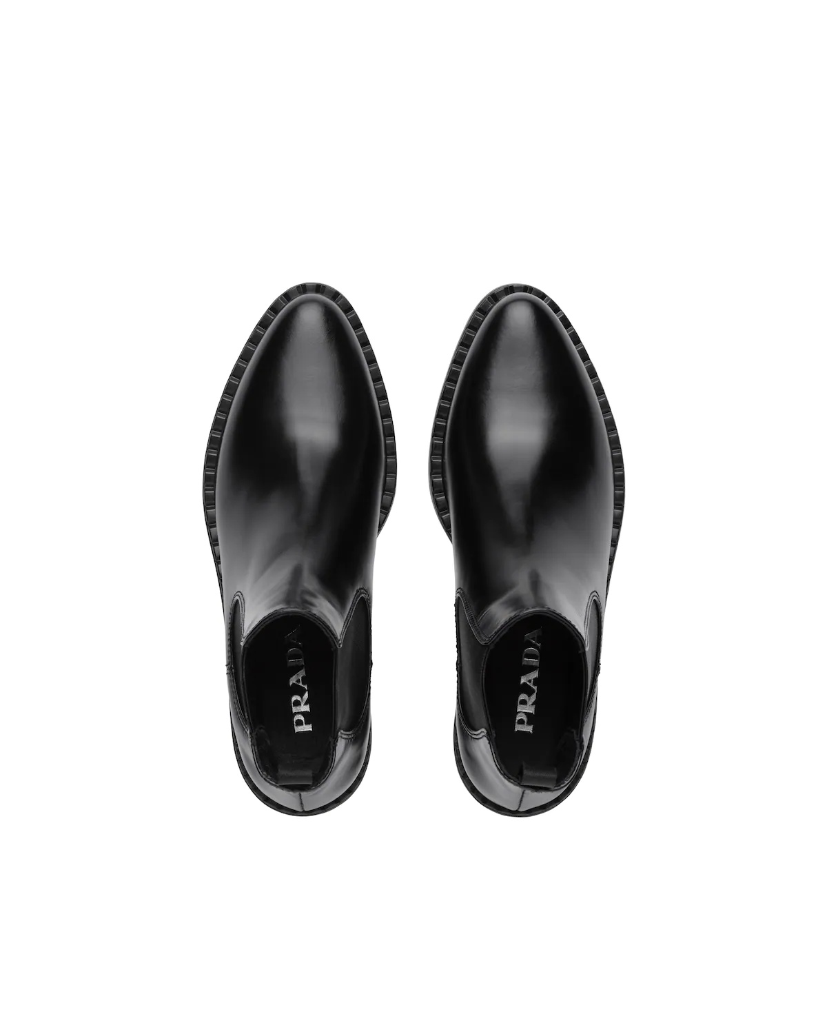 Brushed leather ankle boots - 3