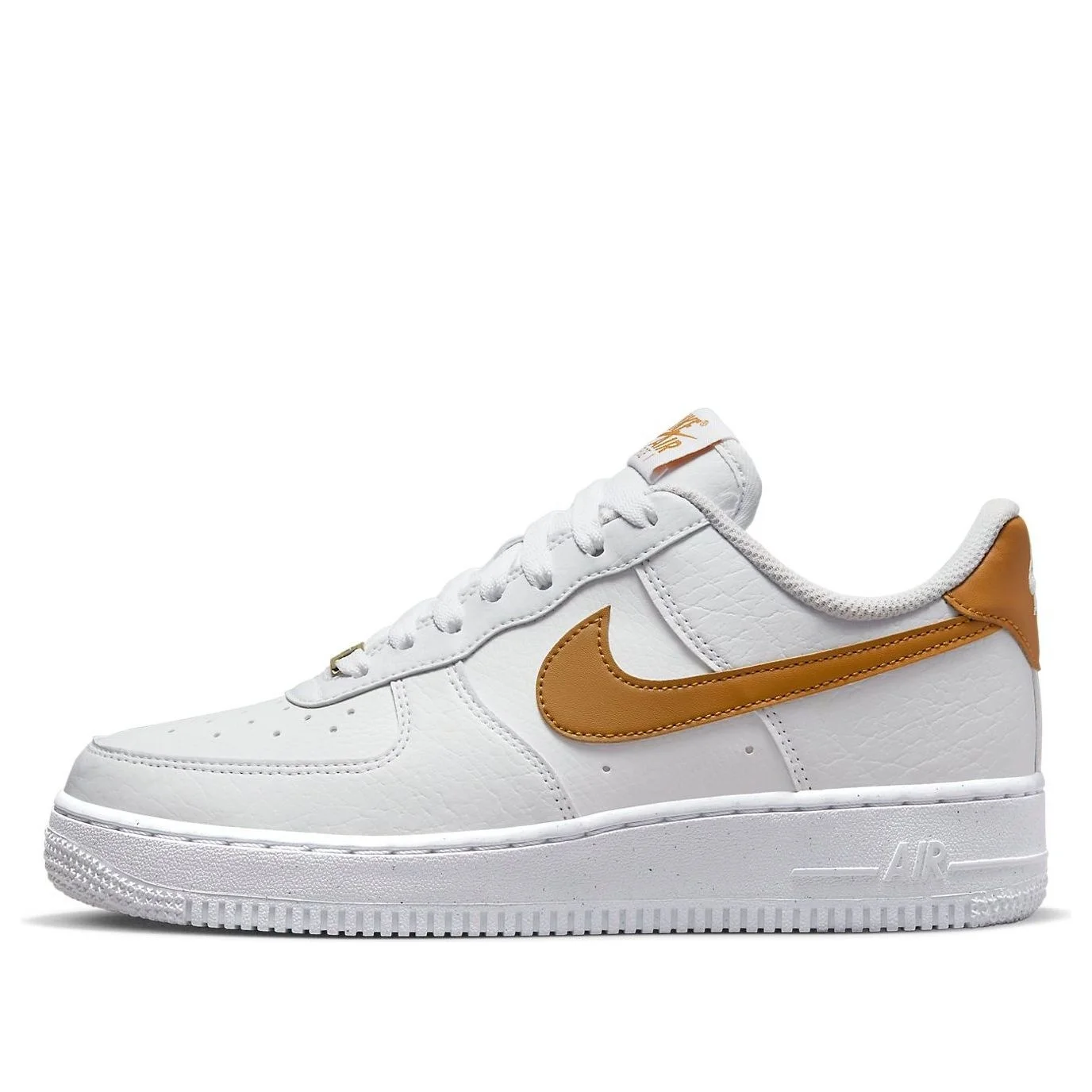 (WMNS) Nike Air Force 1 Low '07 Next Nature 'White Gold Suede' DN1430-104 - 1