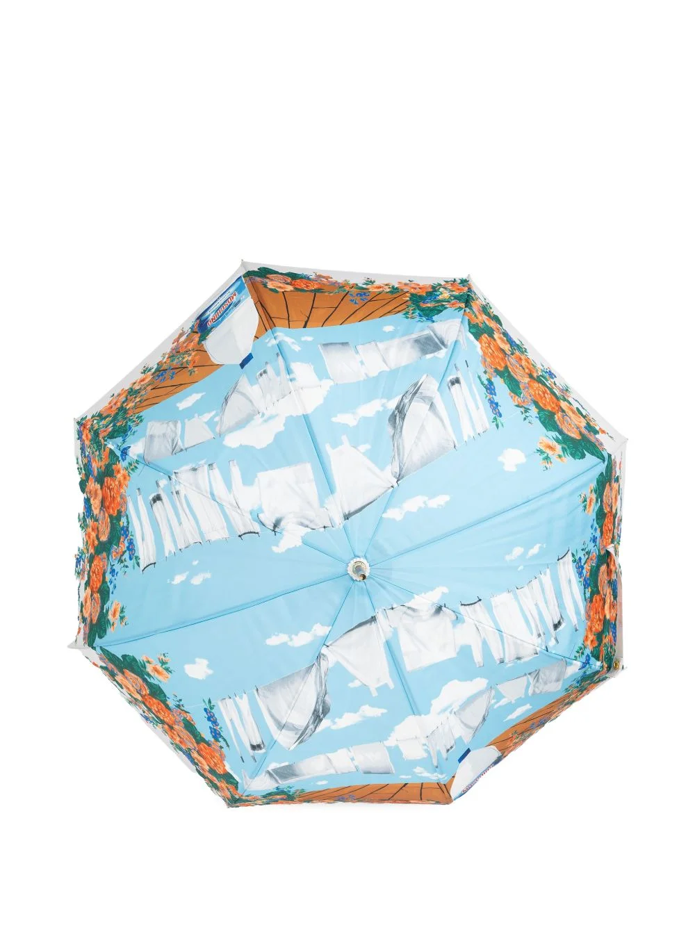 floral-print umbrella - 1