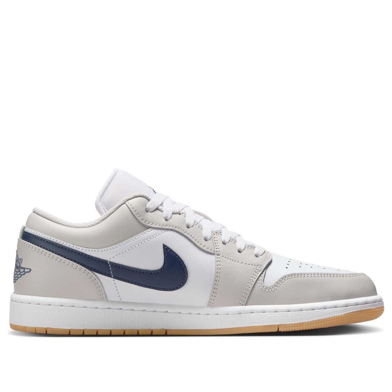 Air Jordan 1 Low 'Midnight Navy Neutral Grey' 553558-146 - 2