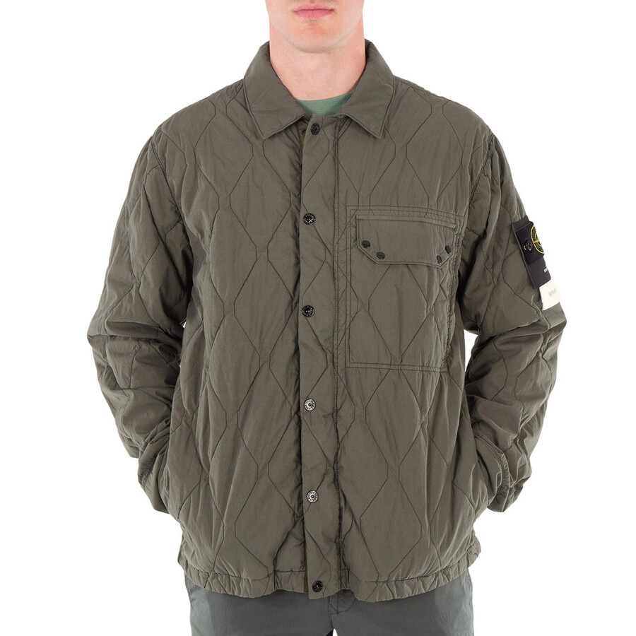 Stone Island Men's Musk Fili Nylon Cotton Jacket - 1