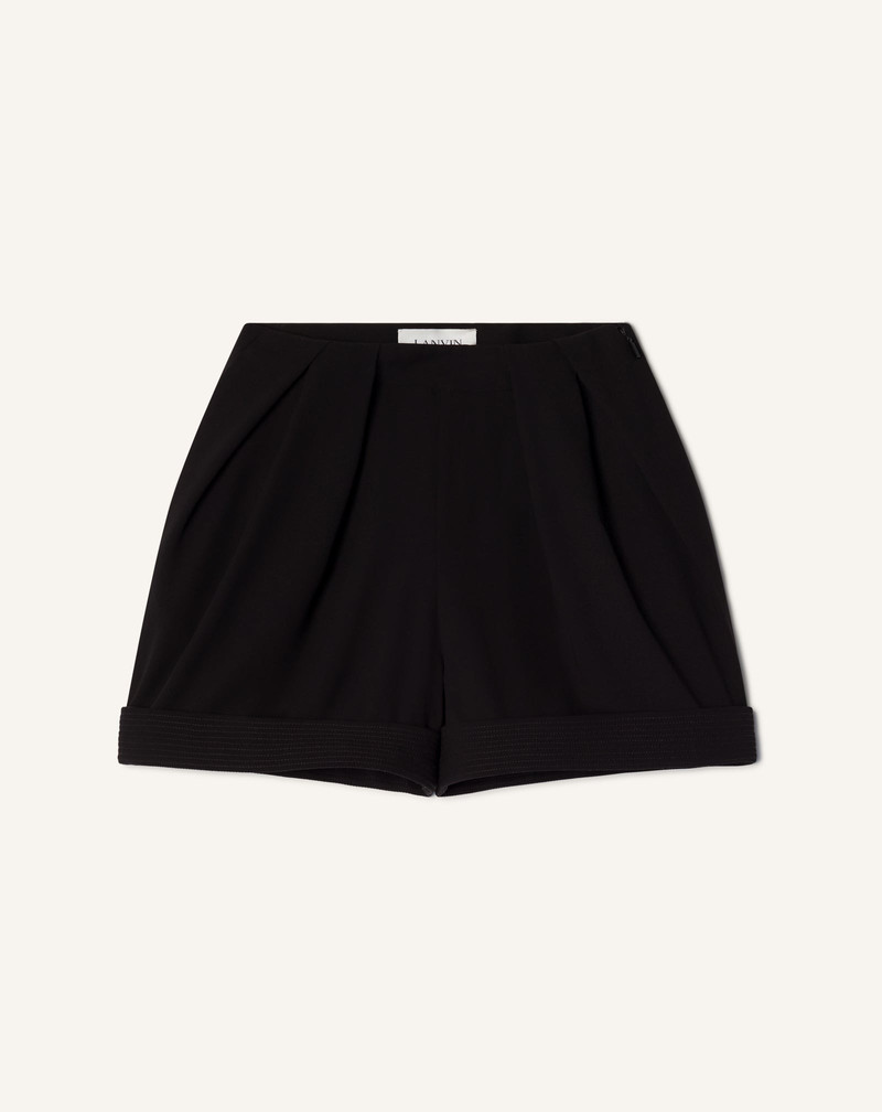 CREPE PLEATED SHORTS 1