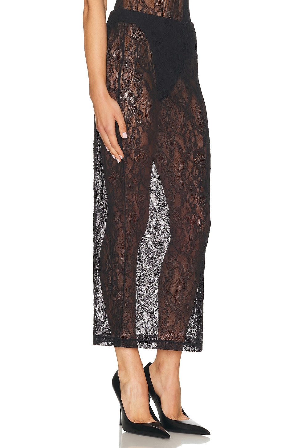 Lace Tube Skirt - 2